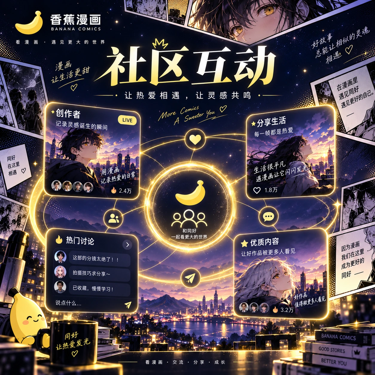 漫友社区视觉